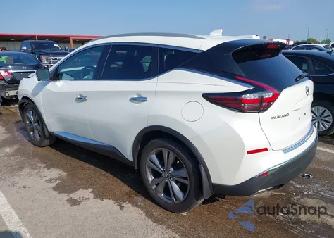 2022 Nissan Murano Platinum Intelligent Awd z USA, uszkodzony, nr VIN 5N1AZ2DS3NC114836